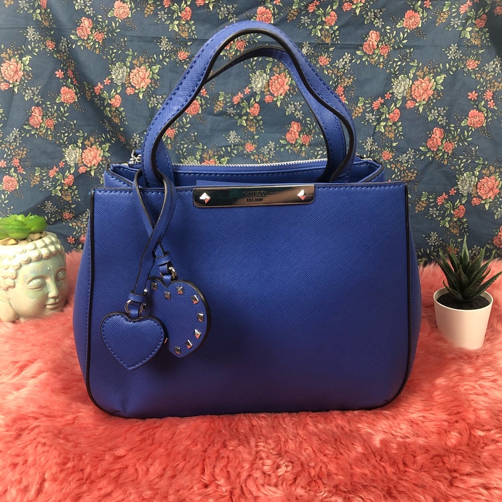 Blue satchel